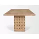 Trellyn Light Brown 99" Rectangular Dining Table