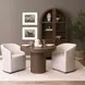 Suri Mid Brown 2 Door Curio Cabinet