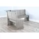 Sagewyn Gray 75" Breakfast Nook Dining Set