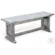 Sagewyn Alpine Gray 48" Dining Bench