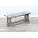 Sagewyn Alpine Gray 48" Dining Bench