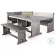 Sagewyn Alpine Gray 48" Dining Bench