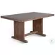 Velden Hollow Natural 60" Rectangular Dining Table