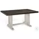 Autumn Echo White 60" Rectangular Dining Table