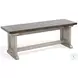 Rustic Refined Gray Wood Rectangular Dining Room Set