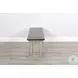 Rustic Refined Tobacco Leaf and Alpine Gray 48" Dining Bench