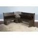 Havenstead Dark Brown 75" Breakfast Nook Dining Set