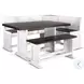 Heritage House European Cottage Wood 48" Counter Height Dining Bench