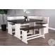 Heritage House European Cottage Wood 48" Counter Height Dining Bench