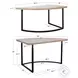 Curve Point Natural 48" Round Dining Table