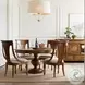 Ashford Summit Ridge Cognac Extendable Round Dining Room Set