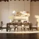 West End Saddle Brown Extendable Rectangular Dining Room Set