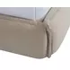 Amoris Danny Cream King Upholstered Panel Bed