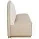 Pella Napa Beige and Hailey Moon Upholstered Banquette