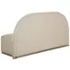 Pella Napa Beige and Hailey Moon Upholstered Banquette