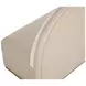 Pella Napa Beige and Hailey Moon Upholstered Banquette