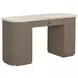 Cataldi Taupe and Cappuccino 62" Writing Desk