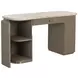 Cataldi Taupe and Cappuccino 62" Writing Desk