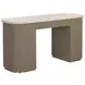 Cataldi Taupe and Cappuccino 62" Writing Desk