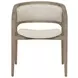 Arco Santa Cruz Oatmeal Upholstered Dining Arm Chair