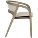 Arco Santa Cruz Oatmeal Upholstered Dining Arm Chair