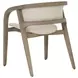 Arco Santa Cruz Oatmeal Upholstered Dining Arm Chair