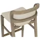 Arco Santa Cruz Oatmeal Upholstered Bar Stool
