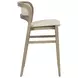 Arco Santa Cruz Oatmeal Upholstered Counter Height Stool