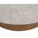 Wisteria Gray and Brown Outdoor Round Coffee Table