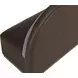 Pella Eglinton Espresso and Gellar Earth Upholstered Banquette