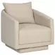 Gannon Kumo Sand Performance Fabric Upholstered Arm Chair