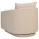 Gannon Kumo Sand Performance Fabric Upholstered Arm Chair