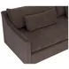 Cresta Rika Chocolate 96" Sofa