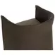 Aria Gellar Earth and Eglinton Espresso Upholstered Swivel Lounge Chair