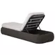 Barcelona Palazzo Cream Performance Fabric Upholstered Outdoor 84" Chaise Lounger