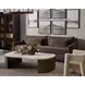 Cresta Rika Chocolate 96" Sofa