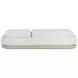 Sonora Gracebay Light Gray Performance Fabric Upholstered Outdoor 86" Chaise Lounger