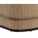Juna Louis Cream Performance Fabric Upholstered Outdoor Lounge Chair