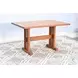 Crimson Ridge Natural 50" Rectangular Dining Table