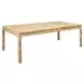 Adams Matte Burl Wood Rectangular 86" Dining Table