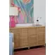 Evander Natural Rattan 4 Door Buffet