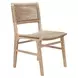 Monroe Cerused Oak Rattan Wrapped Dining Chair