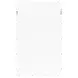 Tessa White Lacquer Bamboo Detail Mirror