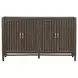 Kavanaugh Weathered Kona Brown Rectangular Trestle Dining Room Set