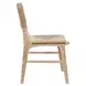 Monroe Cerused Oak Rattan Wrapped Dining Chair