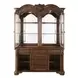 Chateau De Ville Cherry 4 Door Buffet and Hutch with LED