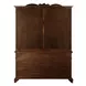 Chateau De Ville Cherry 4 Door Buffet and Hutch with LED
