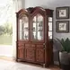 Chateau De Ville Cherry 4 Door Buffet and Hutch with LED