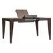 West End Saddle Brown 58" Extendable Rectangular Butterfly Leaf Dining Table