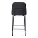 Sydney Black Upholstered Counter Height Stool Set of 2